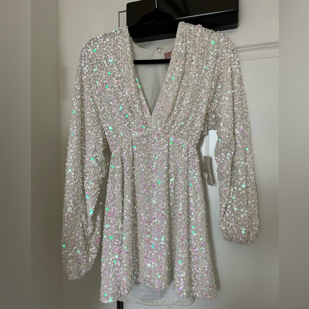 Sparkly Show Me your MuMu mini dress